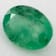 Zambian Emerald 7.84x5.92mm Oval 1.17ct