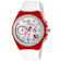Technomarine Cruise Valentine 40mm White Dial Crystal Accents White
Silicone Strap Quartz Watch