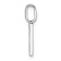 14K White Gold Diamond Letter I Initial Pendant
