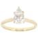 Lab-Grown Diamond Pear Shape Solitaire Ring In 14K Gold 1.10ct