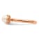 14K Rose Gold Over Sterling Silver Stackable Expressions White
Freshwater Cultured Pearl Ring