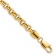 10k Yellow Gold 5mm Polished Fancy Rolo Link Bracelet