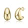 San Marco Rain Drop Earrings In 14K Gold Over Brass