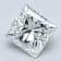 2.22ct Natural White Diamond Princess Cut, F Color, VS2 Clarity, GIA Certified