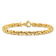 14K Yellow Gold Polished Fancy Twist Bracelet