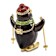 KOOLIO Skiing Penguin Trinket Box