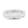 Diamond 14K White Gold Men's Band Ring 0.25ctw
