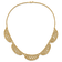14K Yellow Gold Polished and Diamond-cut Fancy 17-inch Necklace