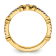 14K Yellow Gold Stackable Expressions Lab Created Sapphire and Diamond
Ring 0.23ctw