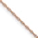 14k Rose Gold 0.6mm Solid Cable 20 Inch Chain