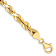 10k Yellow Gold 6.5mm Diamond-Cut Rope Link Bracelet
