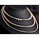 Box, Rope And Cable Link Chain Necklace Set In 18K Gold Over Bronze