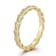 Sterling Statements 14K Yellow Gold Over Sterling Silver CZ Serpent
Scale Band Ring