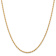14k Yellow Gold 2.75mm Solid Diamond-Cut Quadruple Rope 16 Inch Chain