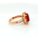 3.00 Ctw Ruby and 0.26 Ctw White Diamond Ring in 14K RG