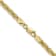 14K Yellow Gold 3.3mm Diamond-cut Semi-solid Chain Necklace