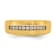 14K Yellow Gold Lab Grown Diamond Men's Band
