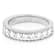 Lab-Grown Diamond Band Ring In Sterling Silver 1.00ctw