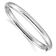 Rhodium Over 14k White Gold High Polished 6mm Hinged Bangle