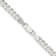 Sterling Silver 4.5mm Concave Beveled Curb Chain Bracelet