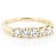 Lab-Grown Diamond Five-Stone Band Ring In 14K Gold 0.75ctw