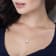 0.75ctw Blue Ethiopian Opal And 0.10ctw Diamond 10k Rose Gold Necklace
