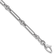 Rhodium Over 14K White Gold Polished Fancy Link Bracelet