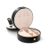 Black Round Double Layer Jewelry Box with Mirror