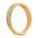 14K Yellow Gold AA Quality Ladies Wedding Band