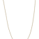 10k Yellow Gold 1.25mm Solid Flat Figaro Pendant 18 Inch Chain