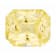 Yellow Sapphire Loose Gemstone Unheated 6.9x5.66mm Radiant Cut 1.56ct