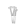 White Cubic Zirconia Platinum Over Sterling Silver Ring 2.74ctw