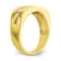 10K Yellow Gold Lab Grown Diamond SI1/SI2, G H I, 5-Stone Men's Channel Band