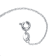 CZ Solitaire Pendant In Sterling Silver