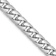 Rhodium Over 14k White Gold 6.25mm Solid Miami Cuban 24 Inch Chain
