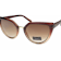 Kendall + Kylie Cat Eye Brown and Gold Frame/Brown Lenses Sunglasses