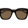 Gucci Black and Burgundy Frame / Brown Lens Sunglasses