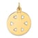 14k Yellow Gold Medium PARAMEDIC Medical Pendant