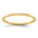 10K Yellow Gold 1.2mm Criss-Cross Pattern Stackable Expressions Band