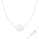 9.5-10.5mm White Cultured Freshwater Pearl Sterling Silver Necklace