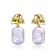 Baroque Freshwater Pearl Push Back Drop Earrings In 14K Gold Over
Sterling Silver