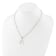 Rhodium Over Sterling Silver 3-5.5mm Freshwater Cultured Pearl LETTER A
18-inch Necklace