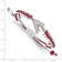 Stainless Steel MLB LogoArt Arizona Diamondbacks Adjustable Cord Bracelet