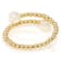 Freshwater Pearl Bypass Ring In 14K Gold