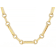 Scroll Necklace In 18K Gold Over Bronze 22 Inch