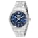 Invicta Specialty 43mm Blue Dial Stainless Steel Band Quartz Watch
