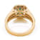 1.07 Ctw Emerald With 0.42 Ctw White Diamond Ring in 14K YG
