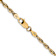 14k Yellow Gold 2.75mm Diamond-Cut Rope 18 Inch Chain