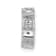 Rhodium Over 14K White Gold Diamond Letter S Initial Charm