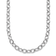 Rhodium Over Sterling Silver 6mm Oval Link 20 inch Chain